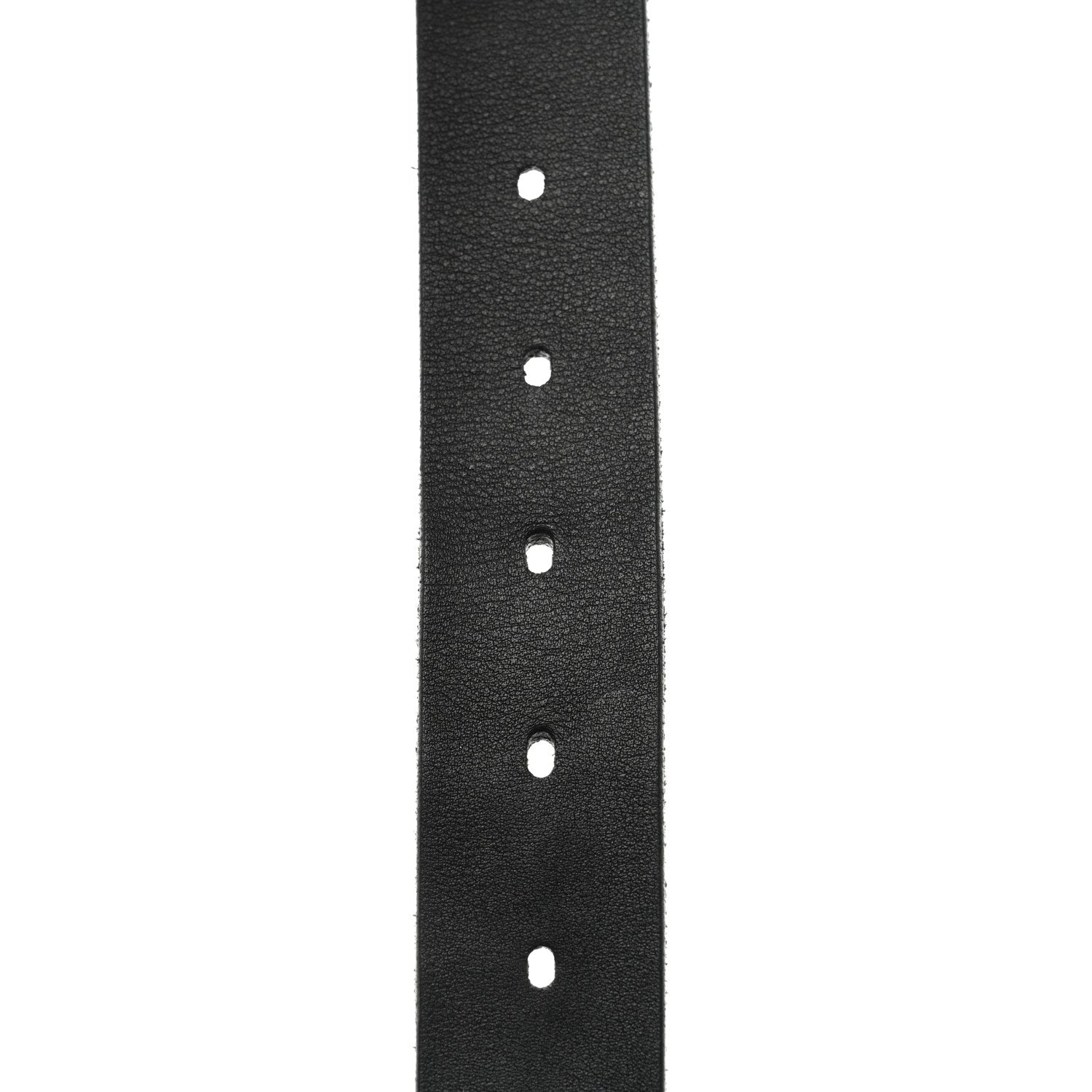 Saint Laurent Calfskin Embossed Monogram Celtique Belt 85 34 Black 3 of 9