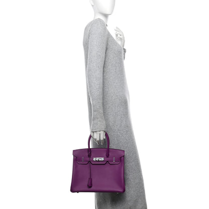 Hermes Epsom Birkin 30 Anemone 2 of 11