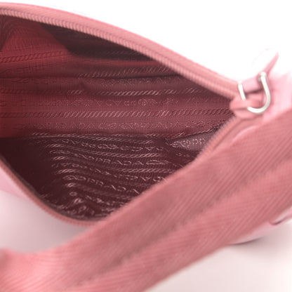 Prada Tessuto Nylon Saffiano Mini Re-Edition 2000 Bag Rosa 5 of 12