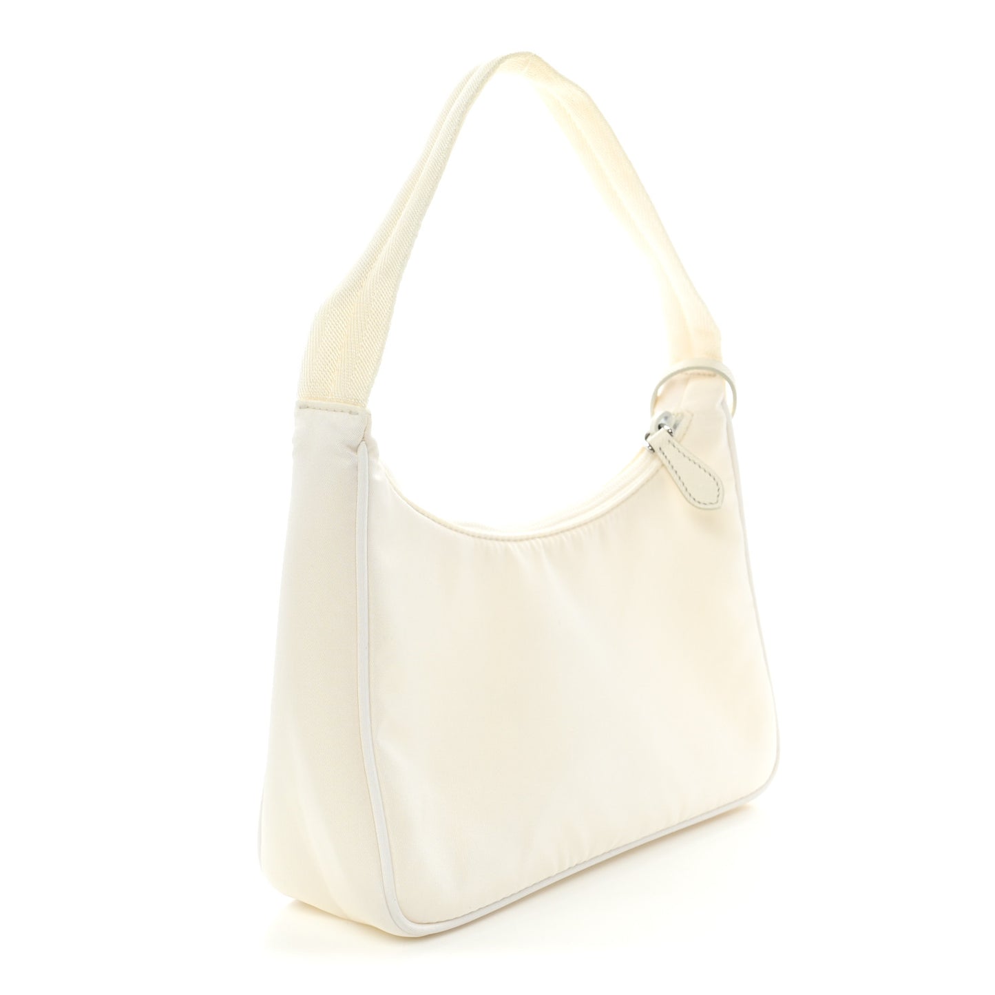 Tessuto Nylon Mini Re-Edition 2000 Bag White
