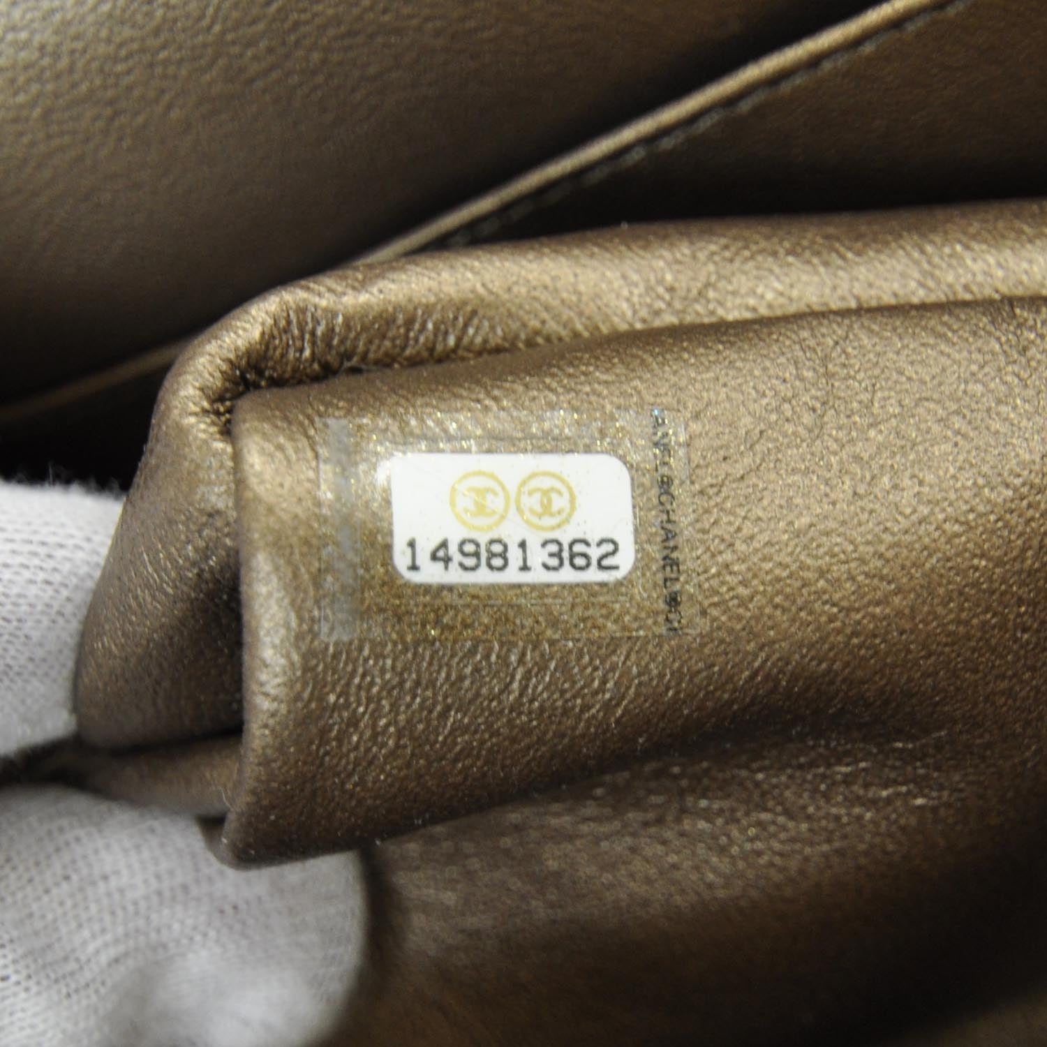 Chanel Leather 2.55 Reissue 227 Flap Bronze 10 of 10