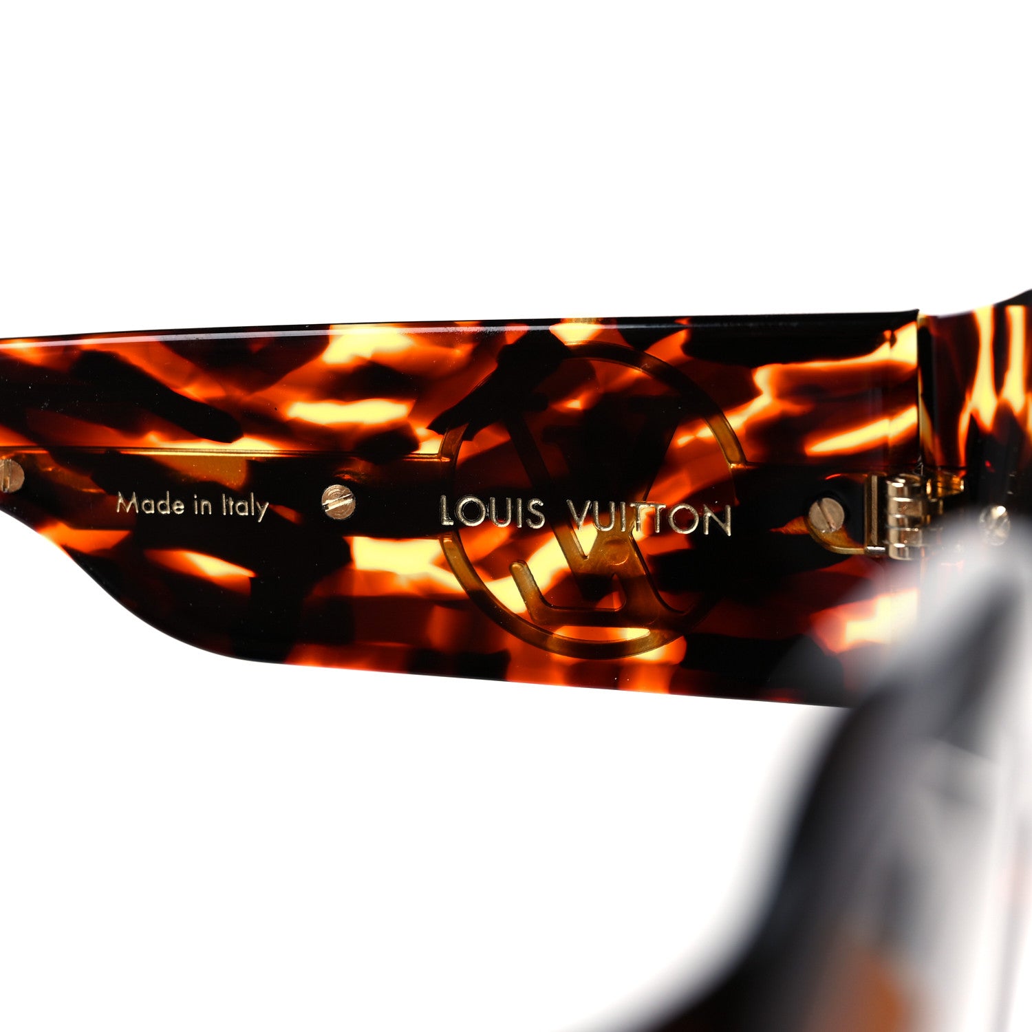 Louis Vuitton Acetate Paris Texas Sunglasses Z1133E Dark Tortoise 6 of 7