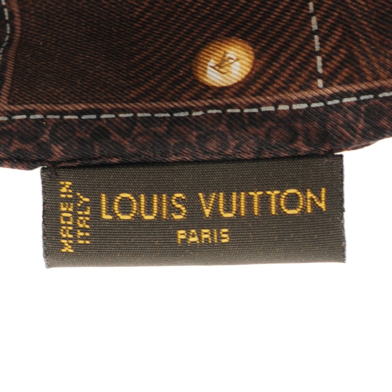 Louis Vuitton Silk Monogram New Denim Bandeau Ebene 124476