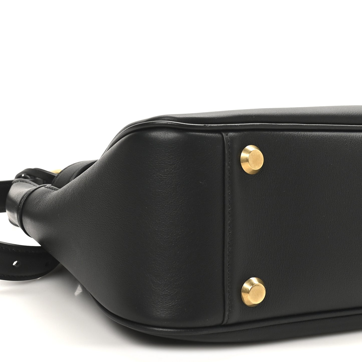 Smooth Calfskin Small Bel Air Shoulder Bag Black