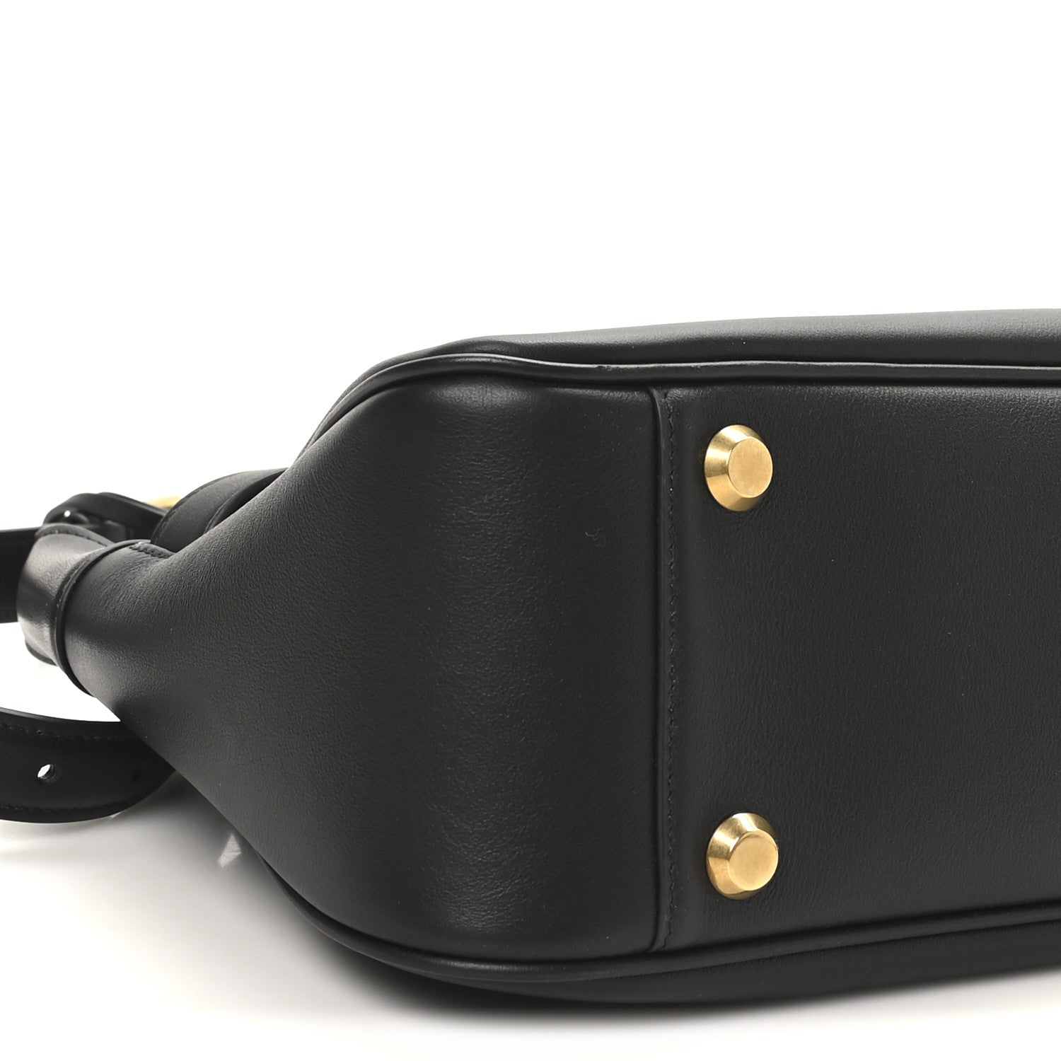 Balenciaga Smooth Calfskin Small Bel Air Shoulder Bag Black 8 of 9