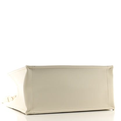 Christian Dior Calfskin Macro Cannage Medium Book Tote Latte 4 of 13