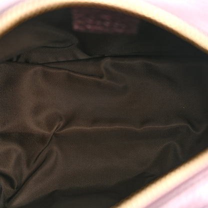 Gucci Metallic Pebbled Calfskin Medium Soho Cosmetic Case Purple 5 of 8