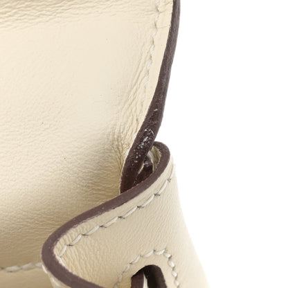 Hermes Swift Colormatic Kelly Retourne 25 Nata Chai Cuivre Lime Mauve Sylvestre Bleu Brume 11 of 12