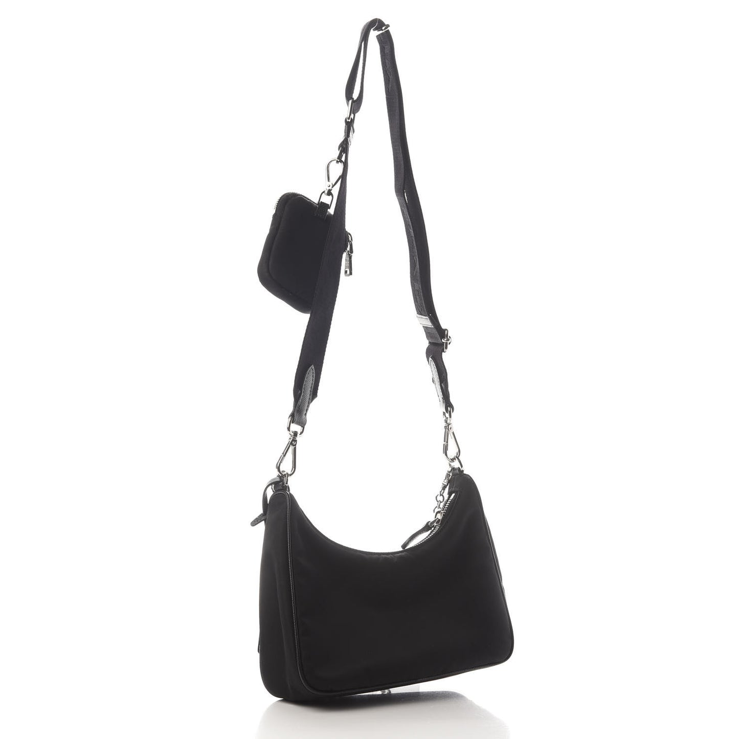 Nylon Re-Edition 2005 Shoulder Bag Black