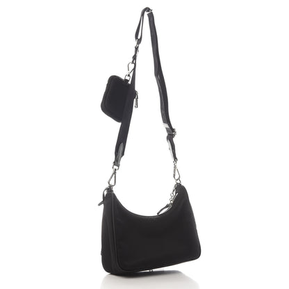 Prada Nylon Re-Edition 2005 Shoulder Bag Black 3 of 8
