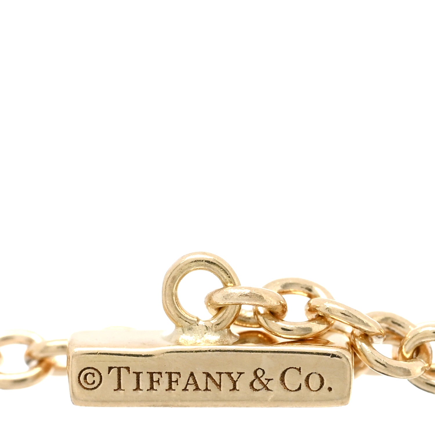 Tiffany 18K Yellow Gold T Smile Bracelet 3 of 3