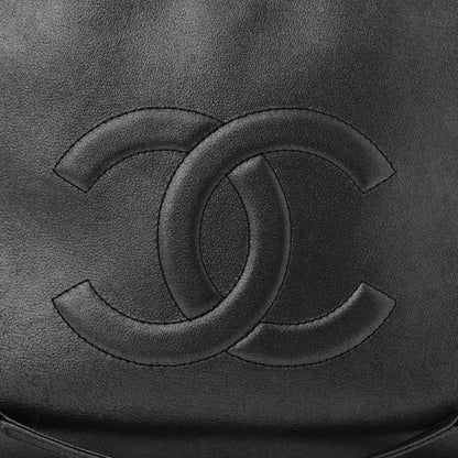 Chanel Iridescent Calfskin CC East West Shopping Tote Black 8 of 10