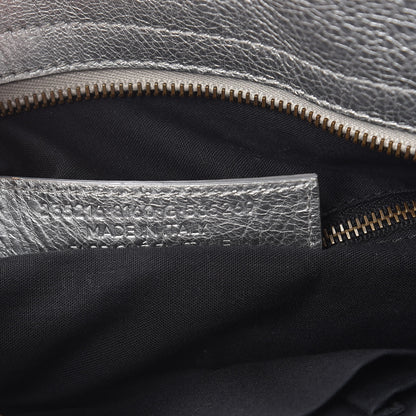 Balenciaga Metallic Agneau Classic Hardware Velo Gris Aluminum 9 of 10