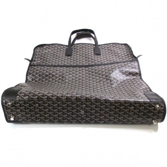 Goyardine Wellington Garment Bag Black