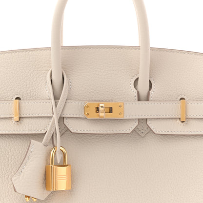 Hermes Togo Birkin 25 Craie 8 of 11