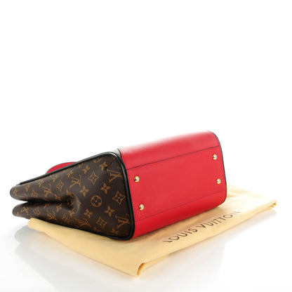 Louis Vuitton Calfskin Monogram Kimono Tote Cherry 4 of 7