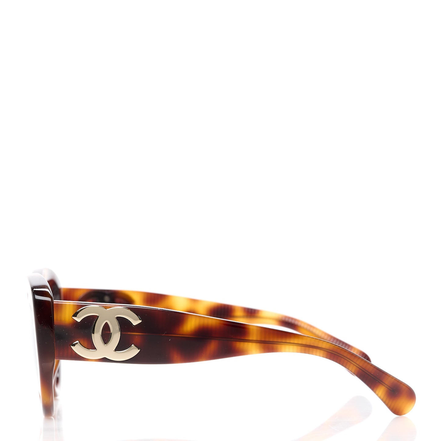 Acetate Polarized Butterfly Large CC Sunglasses 5492-A Tortoise