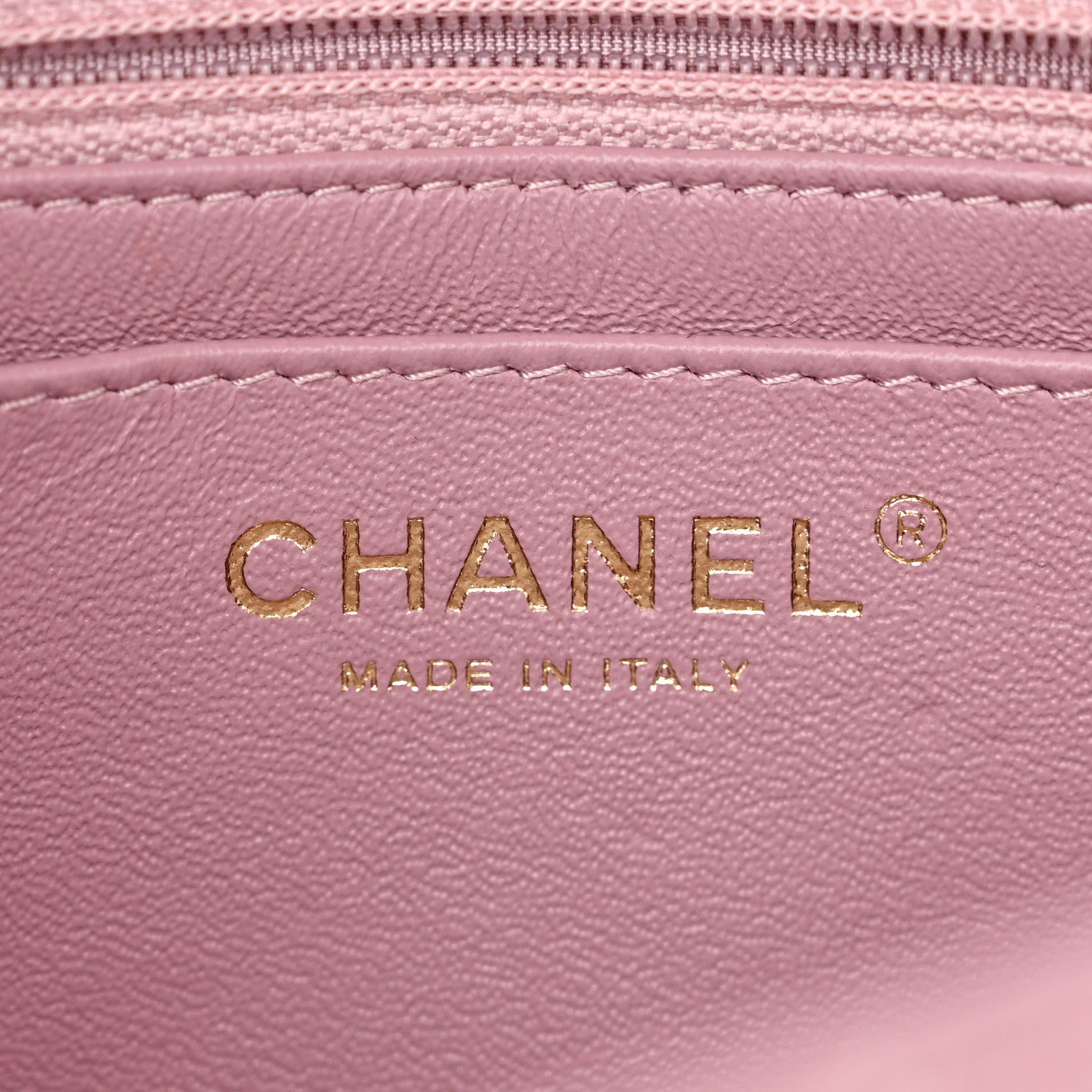 Chanel Lambskin Quilted Mini Rectangular Flap Light Purple 6 of 12