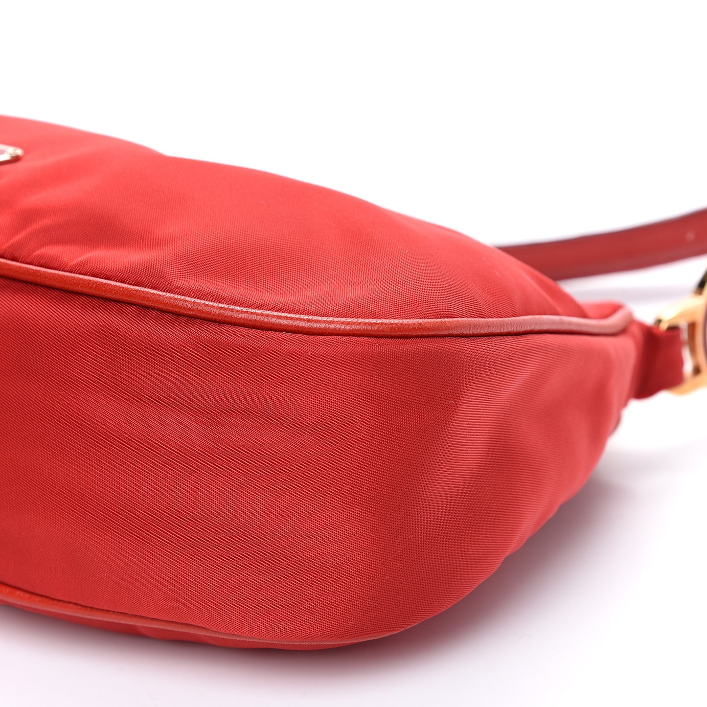 Tessuto Nylon Shoulder Bag Rosso