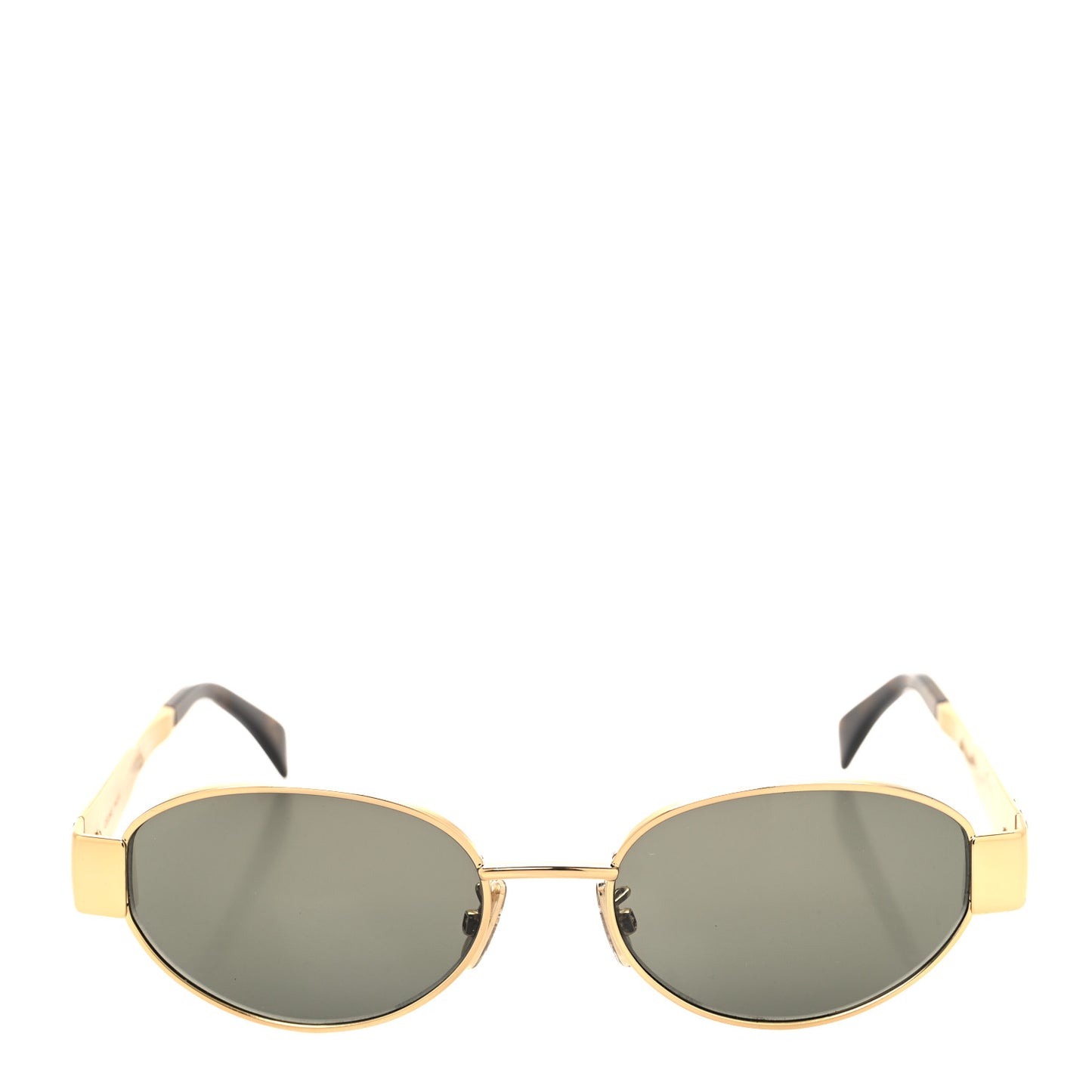 Metal Triomphe 01 Sunglasses CL40235U Gold Green