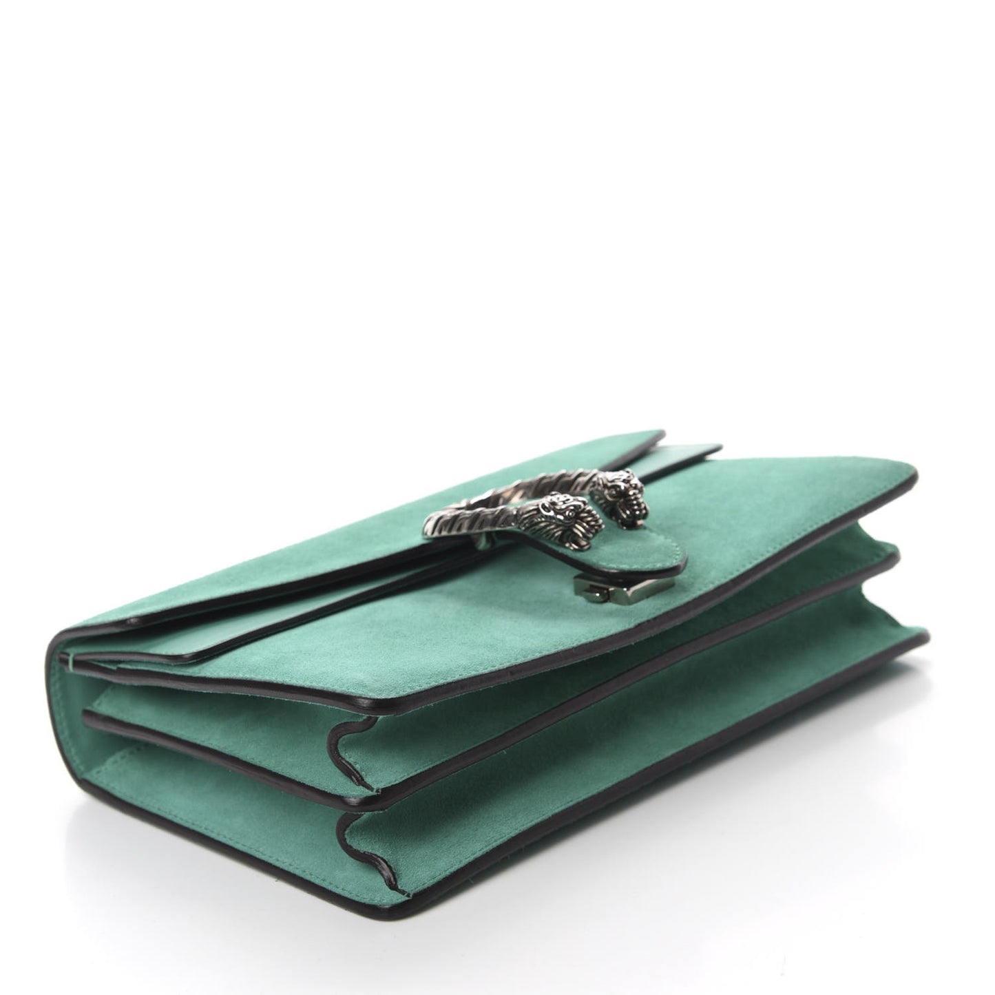 Suede Small Dionysus Shoulder Bag Green