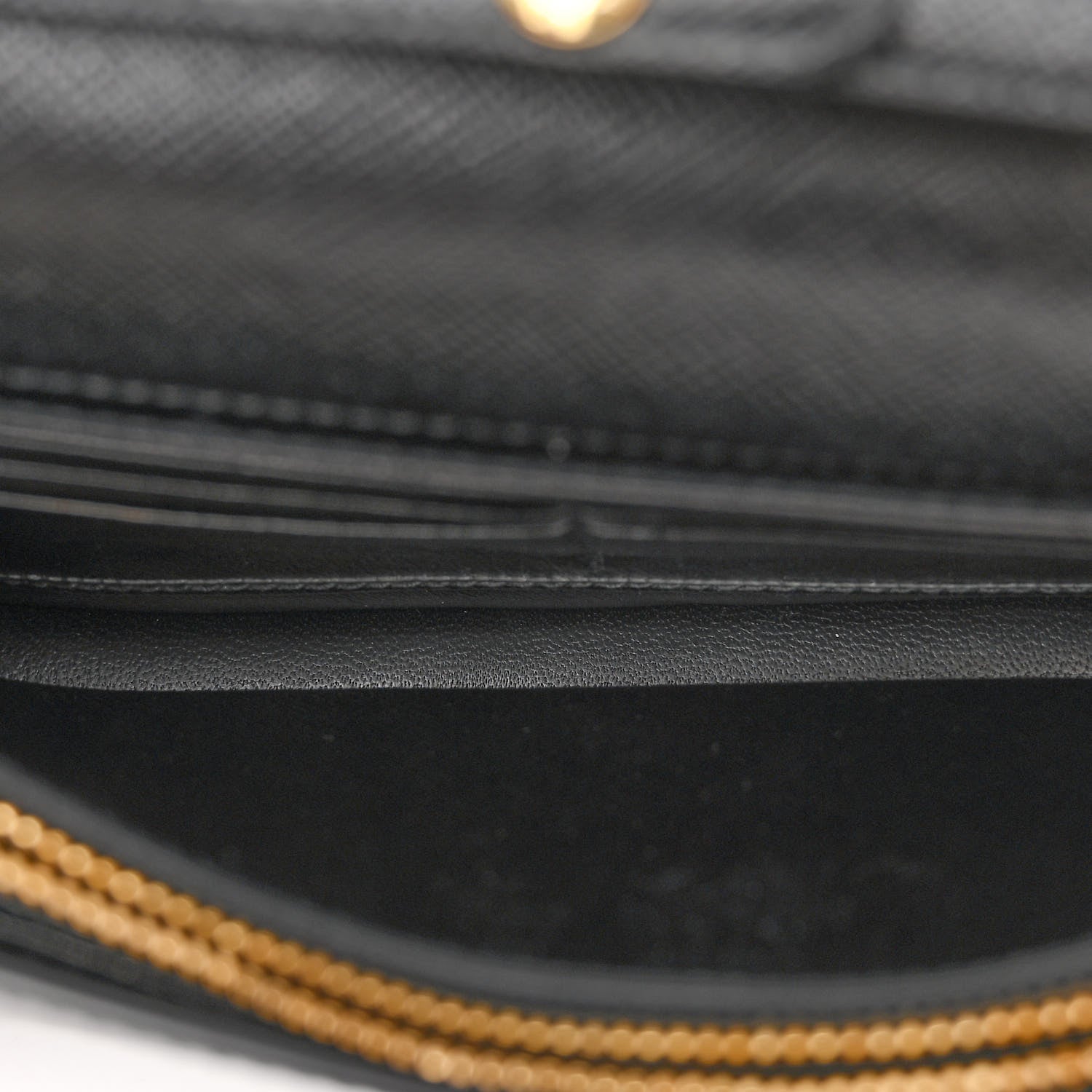 Prada Saffiano Lux Bow Crossbody Bag Black 5 of 10