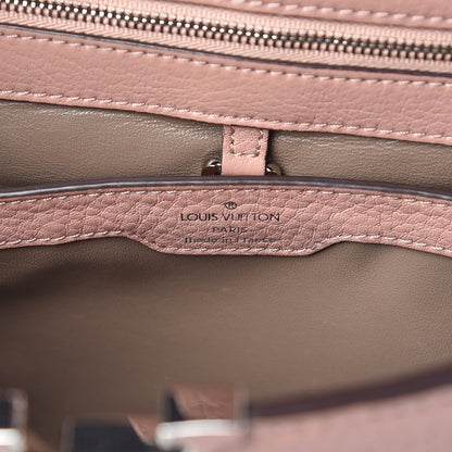 Louis Vuitton Taurillon Capucines PM Magnolia 6 of 14