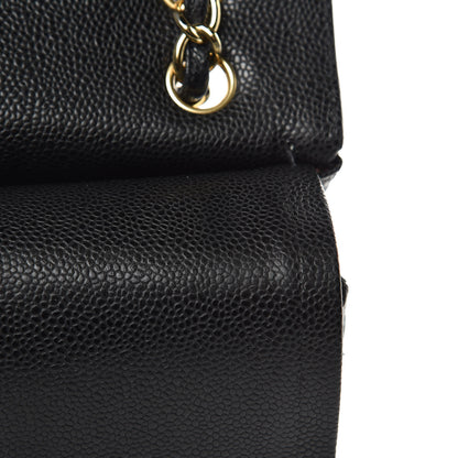 Chanel Caviar Quilted Maxi Double Flap Black 9 of 9