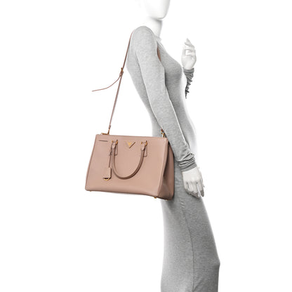 Prada Saffiano Medium Galleria Double Zip Tote Cammeo 2 of 11
