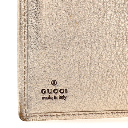Gucci Monogram Abbey Continental Wallet Gold 6 of 7