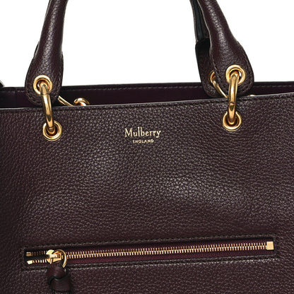Mulberry Classic Grain Small Maple Tote Oxblood 7 of 9