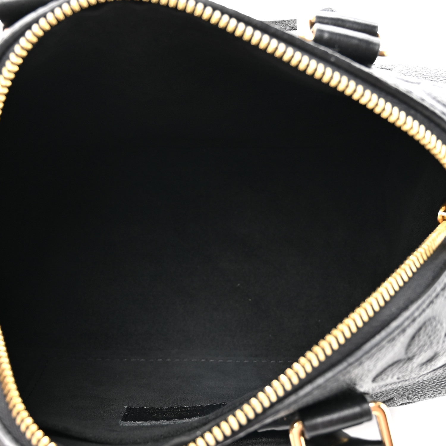 Louis Vuitton Empreinte Monogram Giant Speedy Bandouliere 20 Black 5 of 11