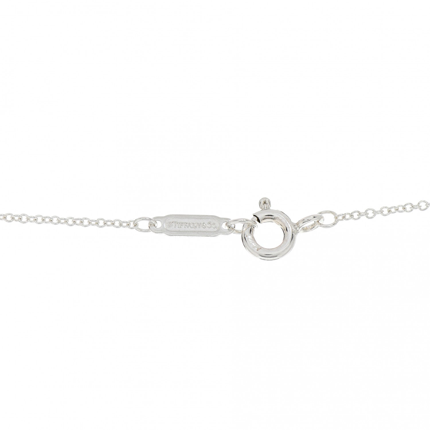 Tiffany Sterling Silver Small Return to Tiffany Heart Pendant Necklace 4 of 4