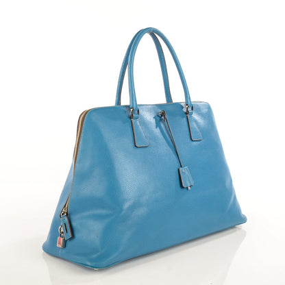 Prada Cervo Pyramid Bag Cobalto 3 of 9