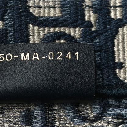 Christian Dior Oblique Medium Book Tote Blue Multicolor 7 of 11