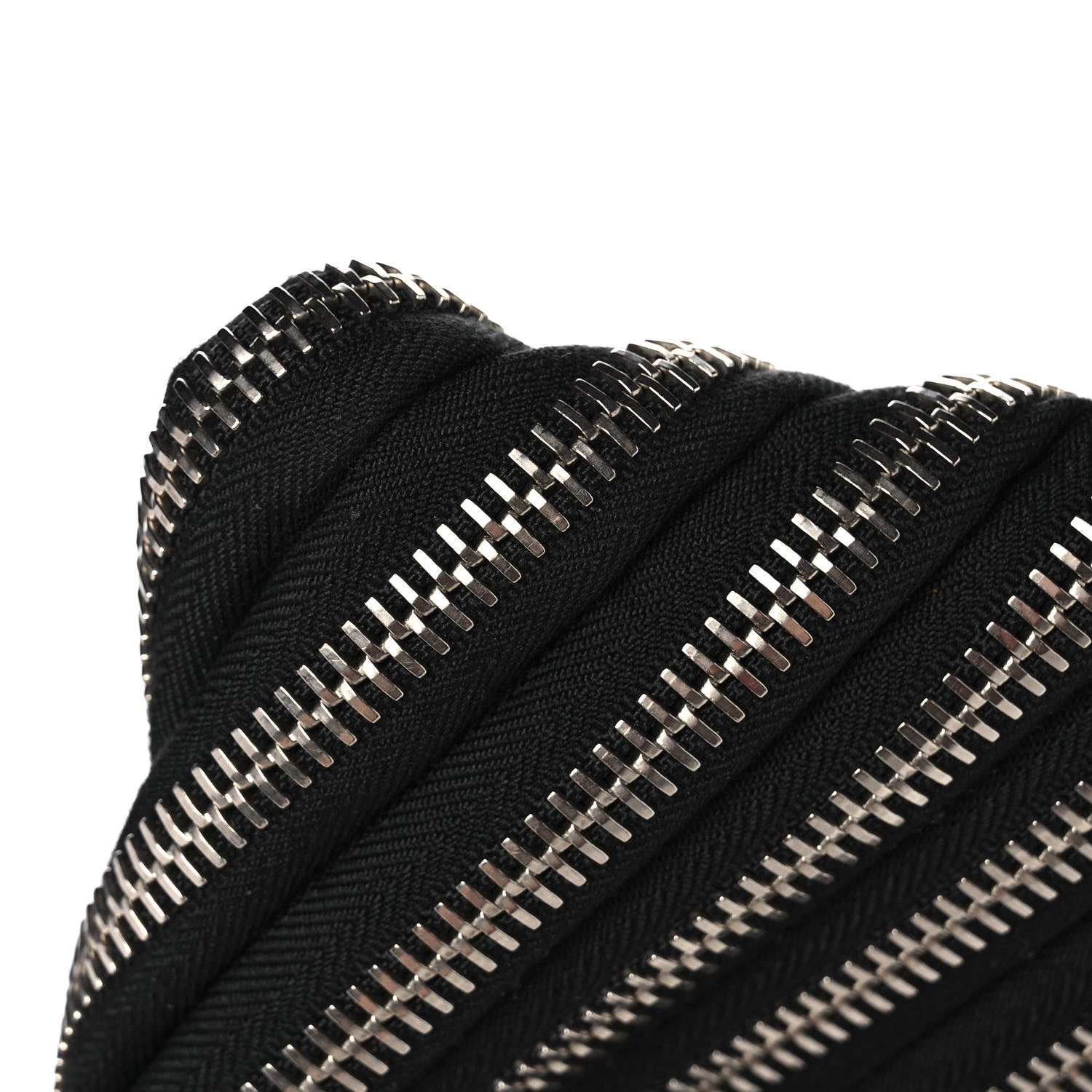 Alexander Wang Metal Nylon Zipper Clutch Black 12 of 12