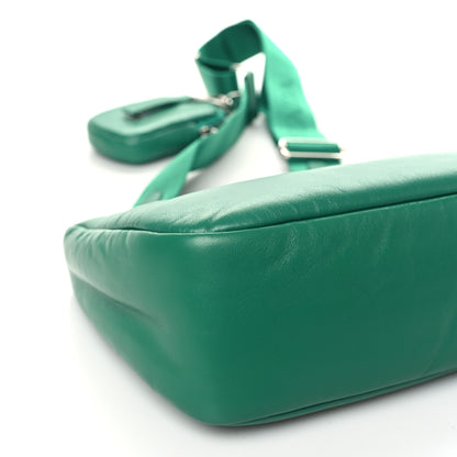 Prada Nappa Soft Padded Re-Edition 2005 Shoulder Bag Mango 8 of 9