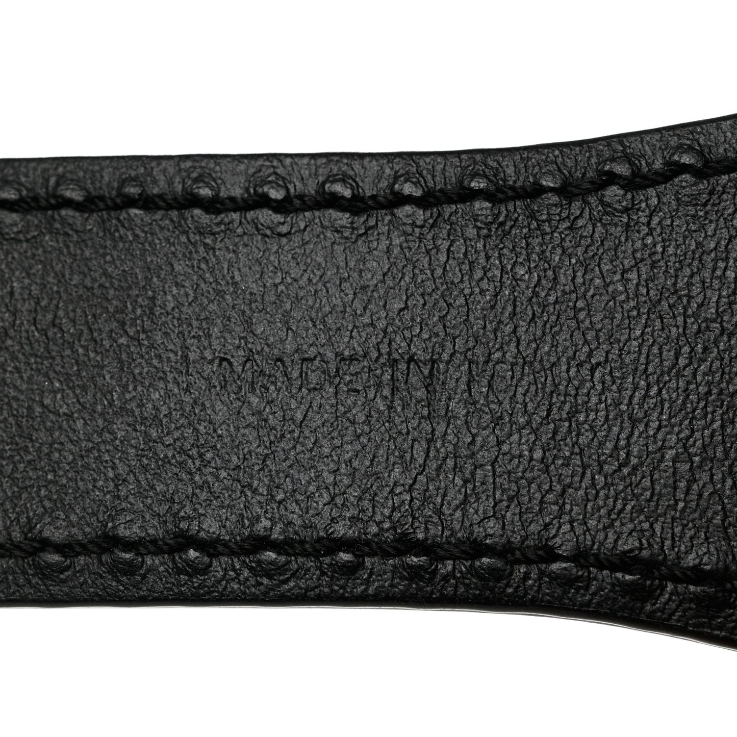 Canvas Embroidered Large Book Belt 85 34 Bleu