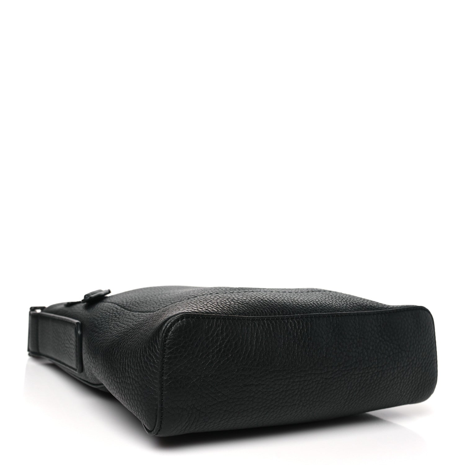 Salvatore Ferragamo Calfskin Firenze Crossbody Bag Black 4 of 9