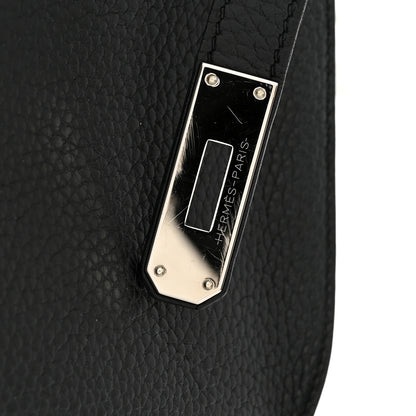 Hermes Taurillon Clemence Jypsiere 28 Black 12 of 13