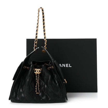 Chanel Caviar Quilted Small Chanel 25 Handbag Black 11 of 11