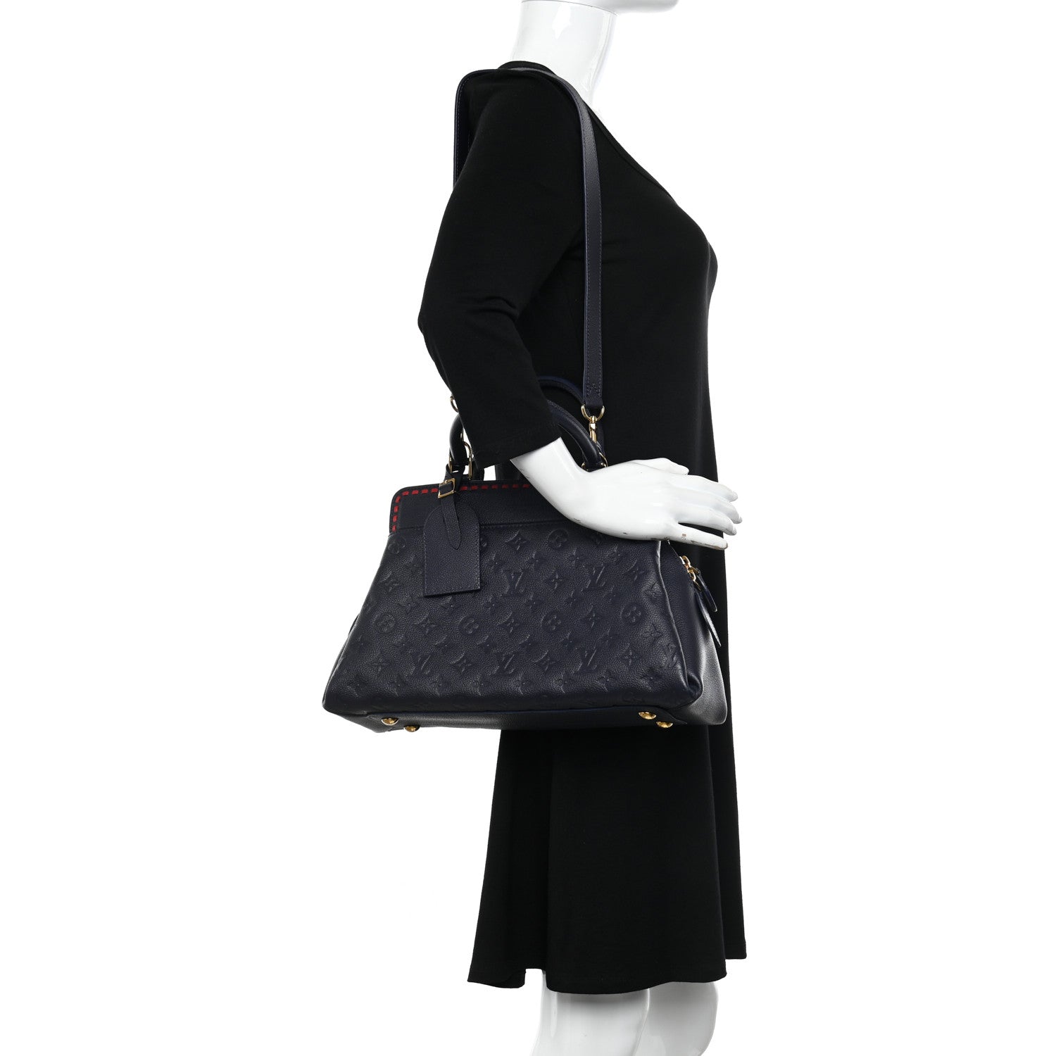 Louis Vuitton Empreinte Vosges MM Marine Rouge 2 of 9