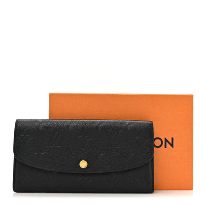 Louis Vuitton Empreinte Emilie Wallet Black Dune 8 of 8