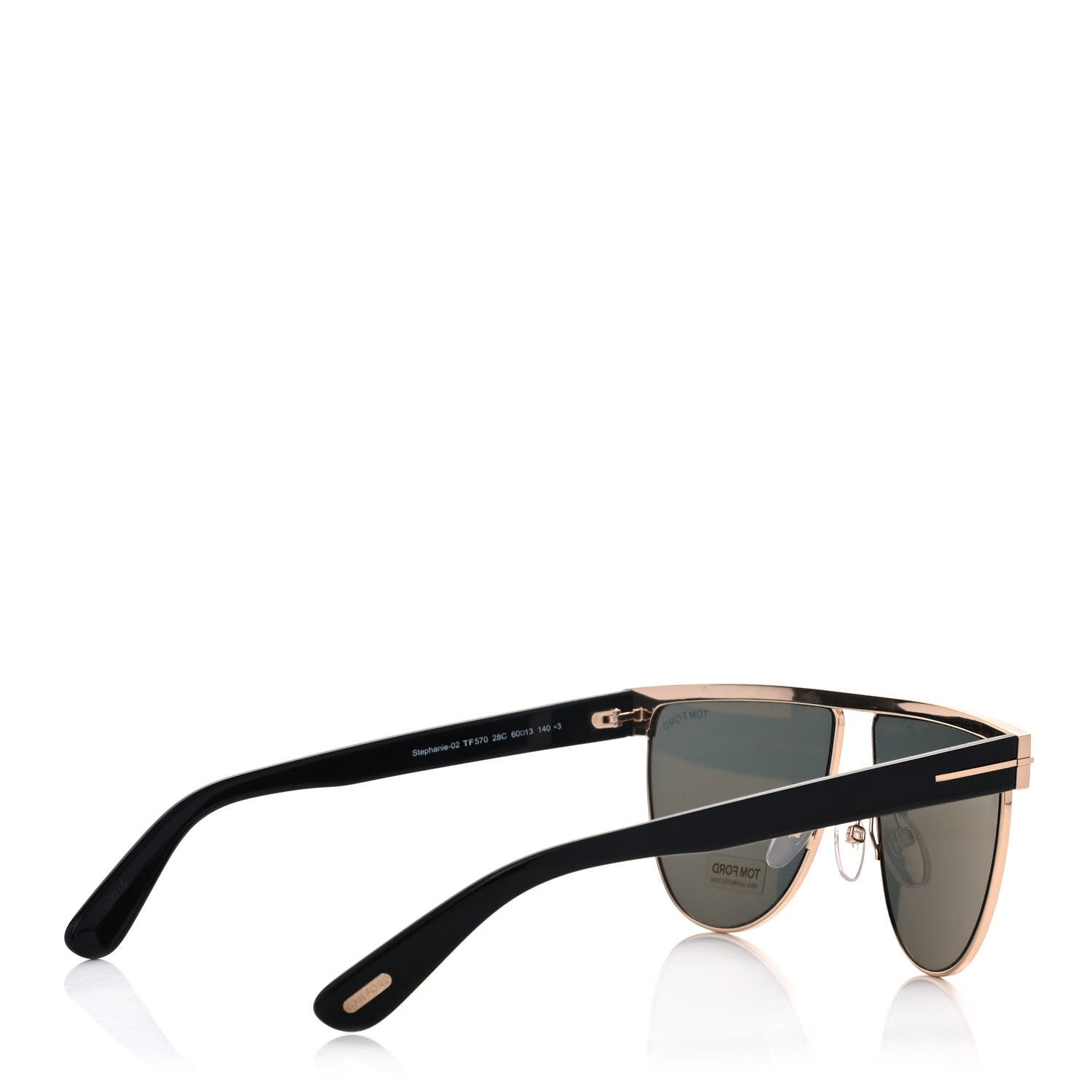 Tom Ford Stephanie Sunglasses TF570 Black 4 of 9