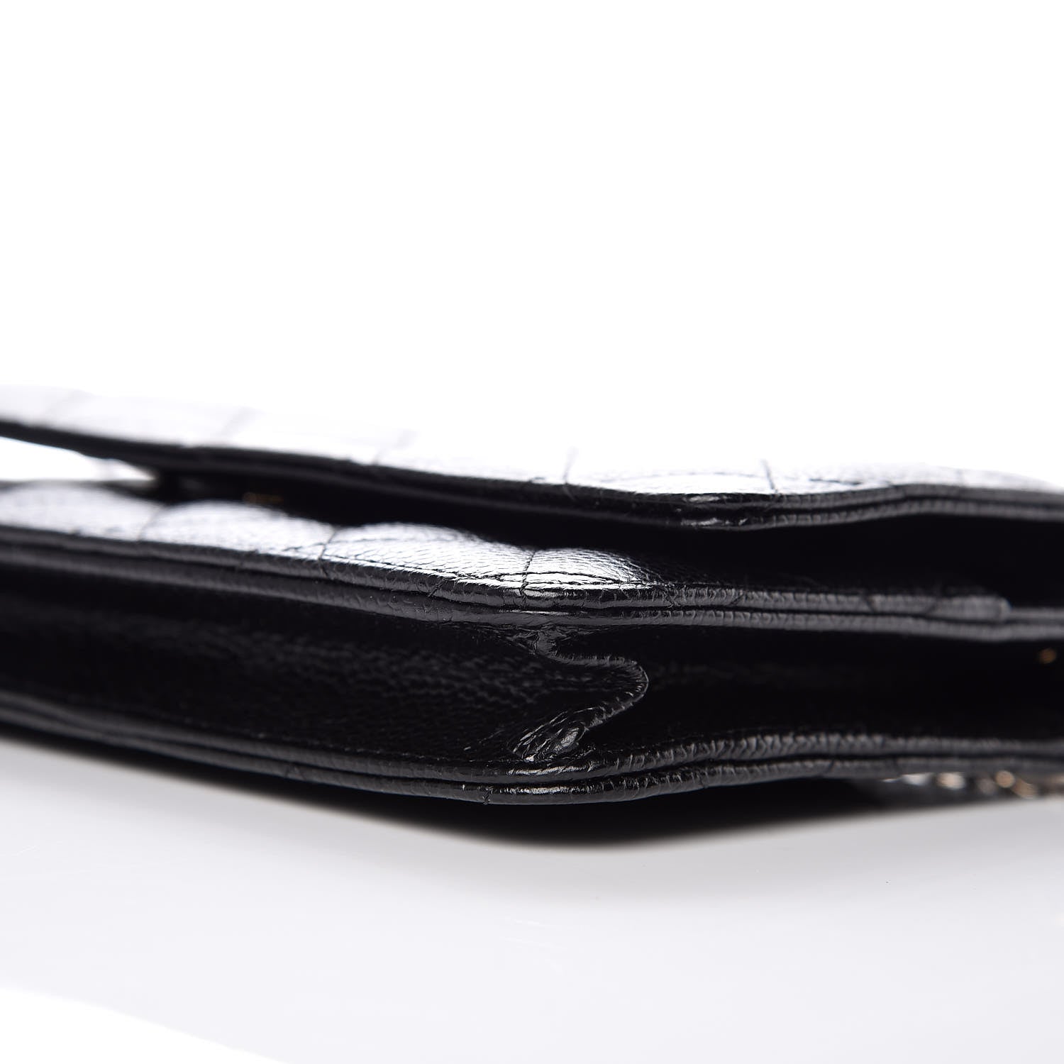 Chanel Caviar Quilted Wallet On Chain WOC Black 6 of 11