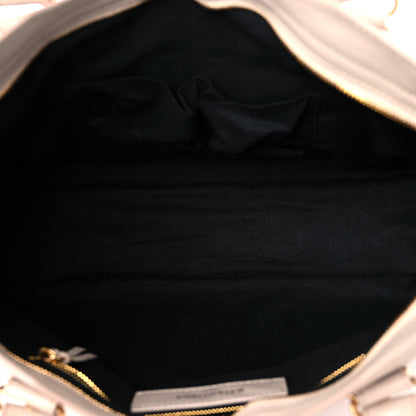 Balenciaga Chevre Gold Hardware Metallic Edge City Beige Praline 5 of 11