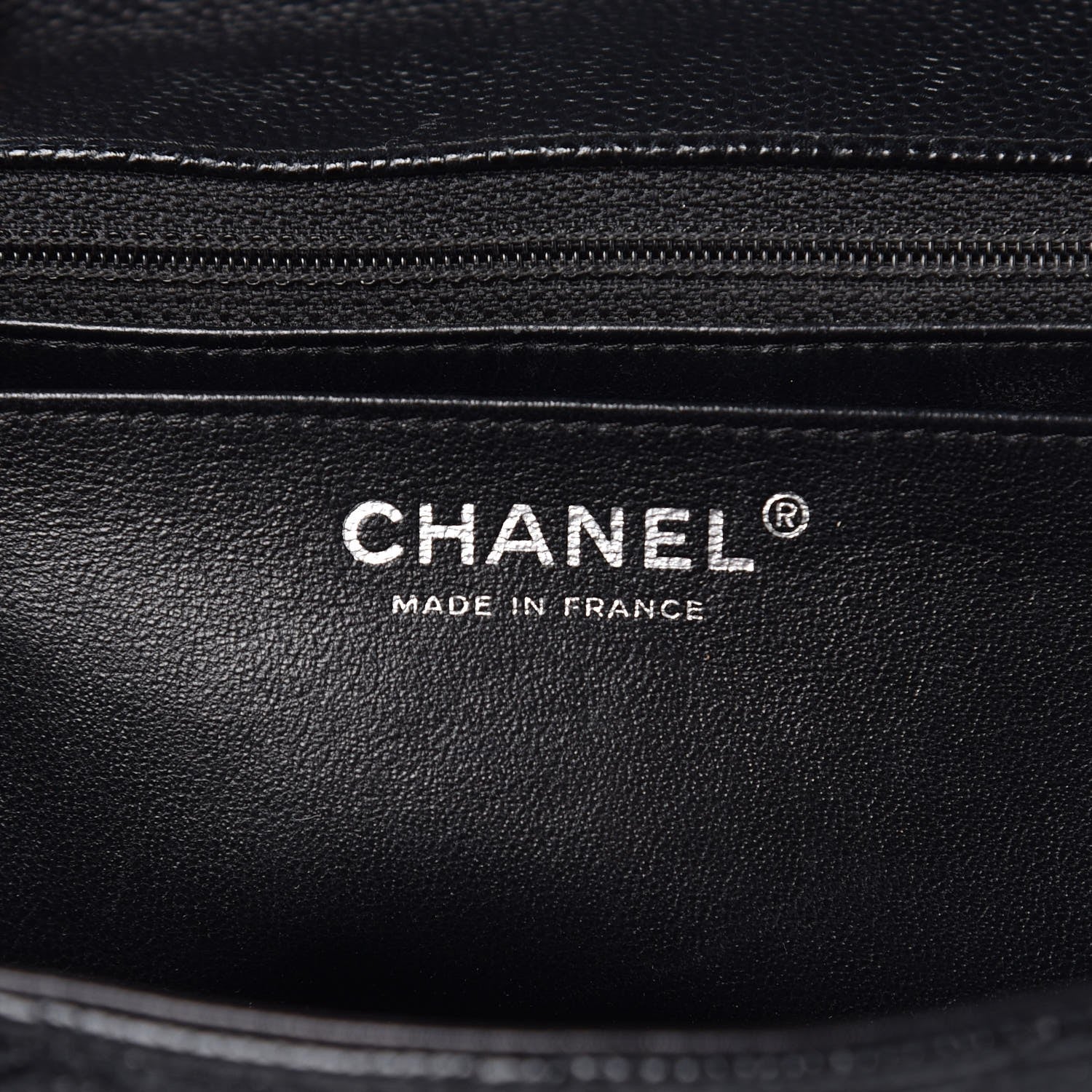 Chanel Caviar Quilted Jumbo Single Flap Black 7 of 15