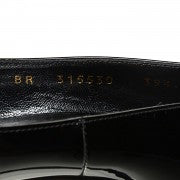 Saint Laurent Patent Classic Paris 105 Escarpin Pumps 39.5 Black 7 of 16