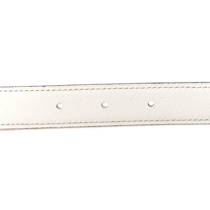 Hermes Epsom Swift 24mm Escale Belt 85 85 34 White Etoupe 4 of 6