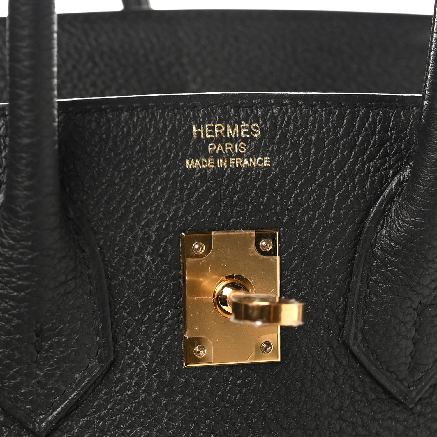 Hermes Togo Birkin 25 Black 6 of 11